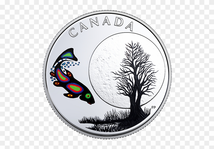 Pure Silver Coloured Coin Clipart