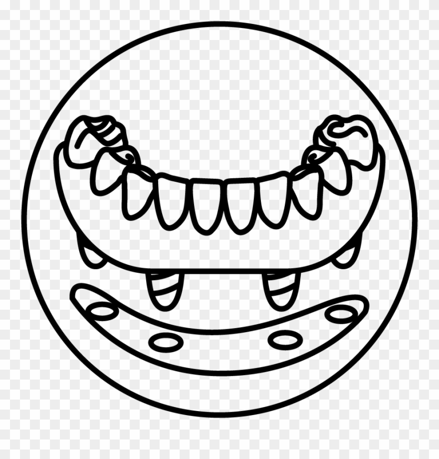 Implant Dentures Clipart