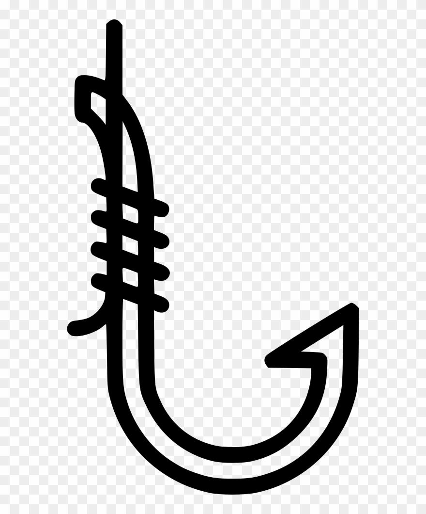 Fish Hook Icon Free Download Png Fish Hook Svg Clipart