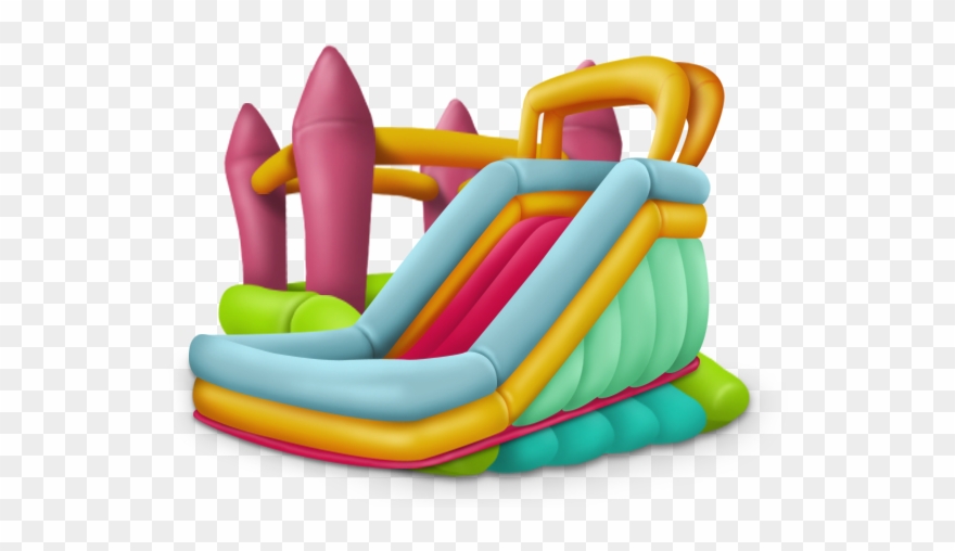 Inflatable Bounce House Clip Art - Png Download