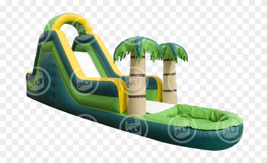 Dolphin Waterslide Rental, Fire Water Slide Rental, Clipart