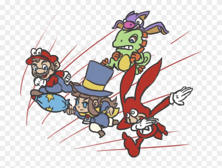 Image 56354 - Artist - Kitsu Game - A Hat In Time Game Clipart