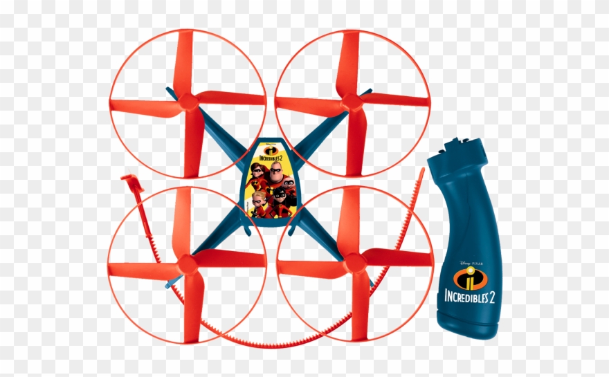 The Incredibles 2 Rescue Drone Clipart