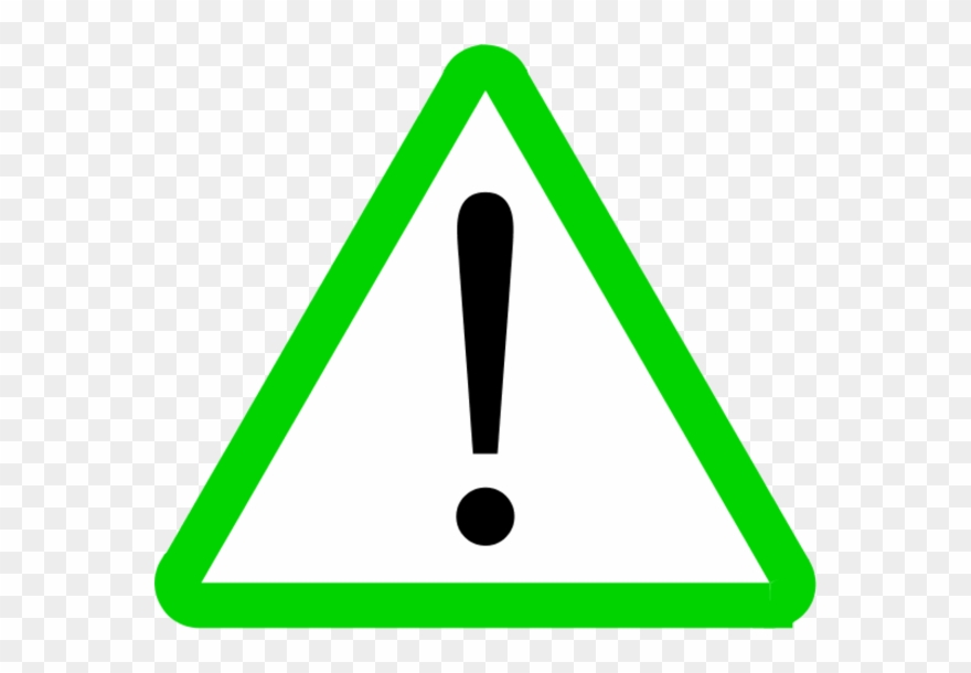 Warning Vector Clip Art - Png Download