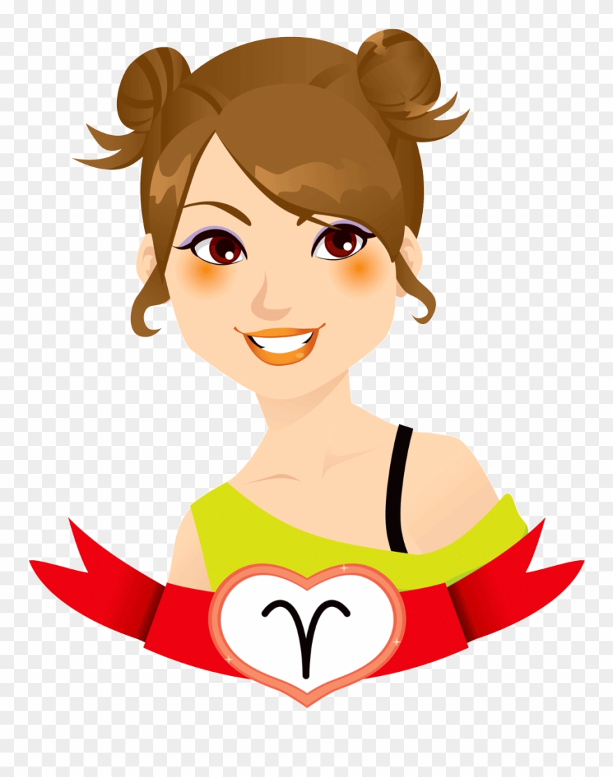 Aries Zodiac Sign, Astrology And Horoscope Star Sign Clipart