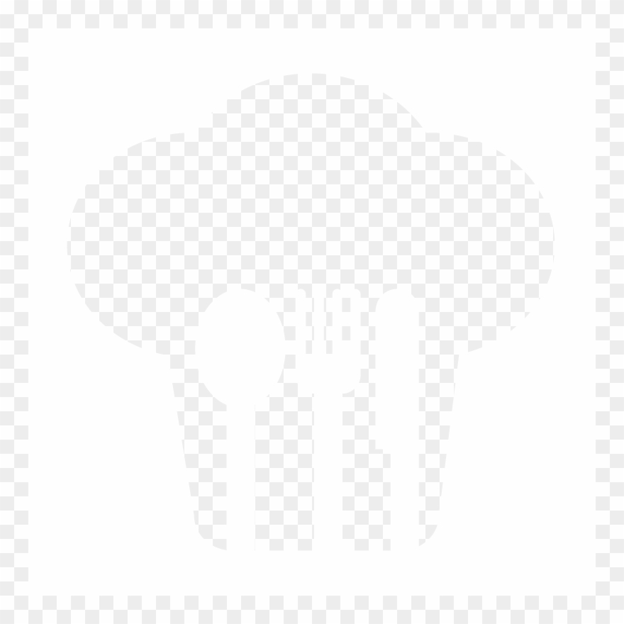 Stickers Toque Et Ustensiles Blue Violet Color Orange Clipart