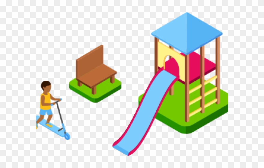Outside Clipart Play Structure - Png Download