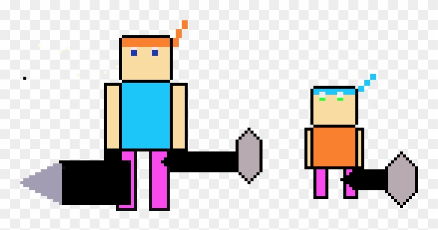 Slayer And Side Kick Clipart