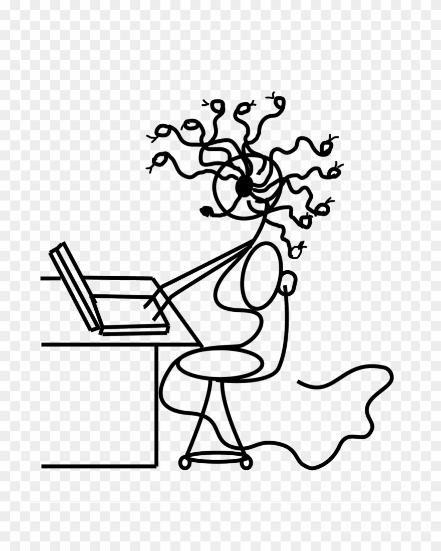 When Medusa Went On Chatroulette Clipart