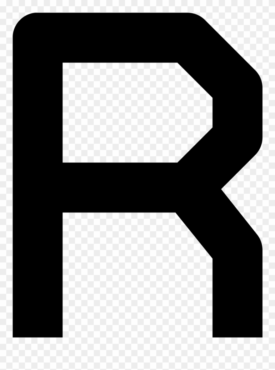 Clip Art Fancy Letter R - Png Download