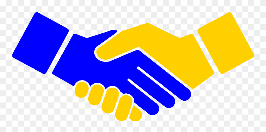 Clip Art Transparent Handshake Clipart Unity - Png Download