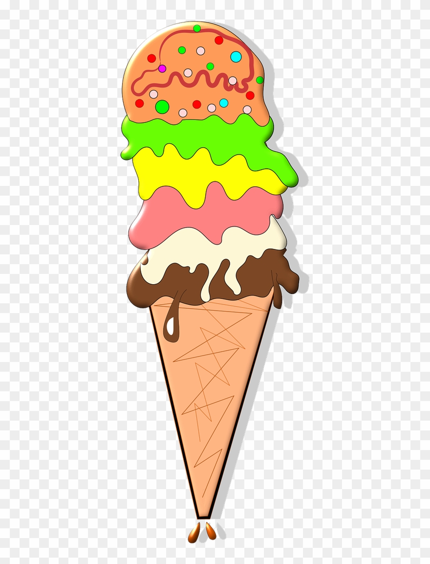Ice Cream Cartoon Ice Food Png Image Clipart