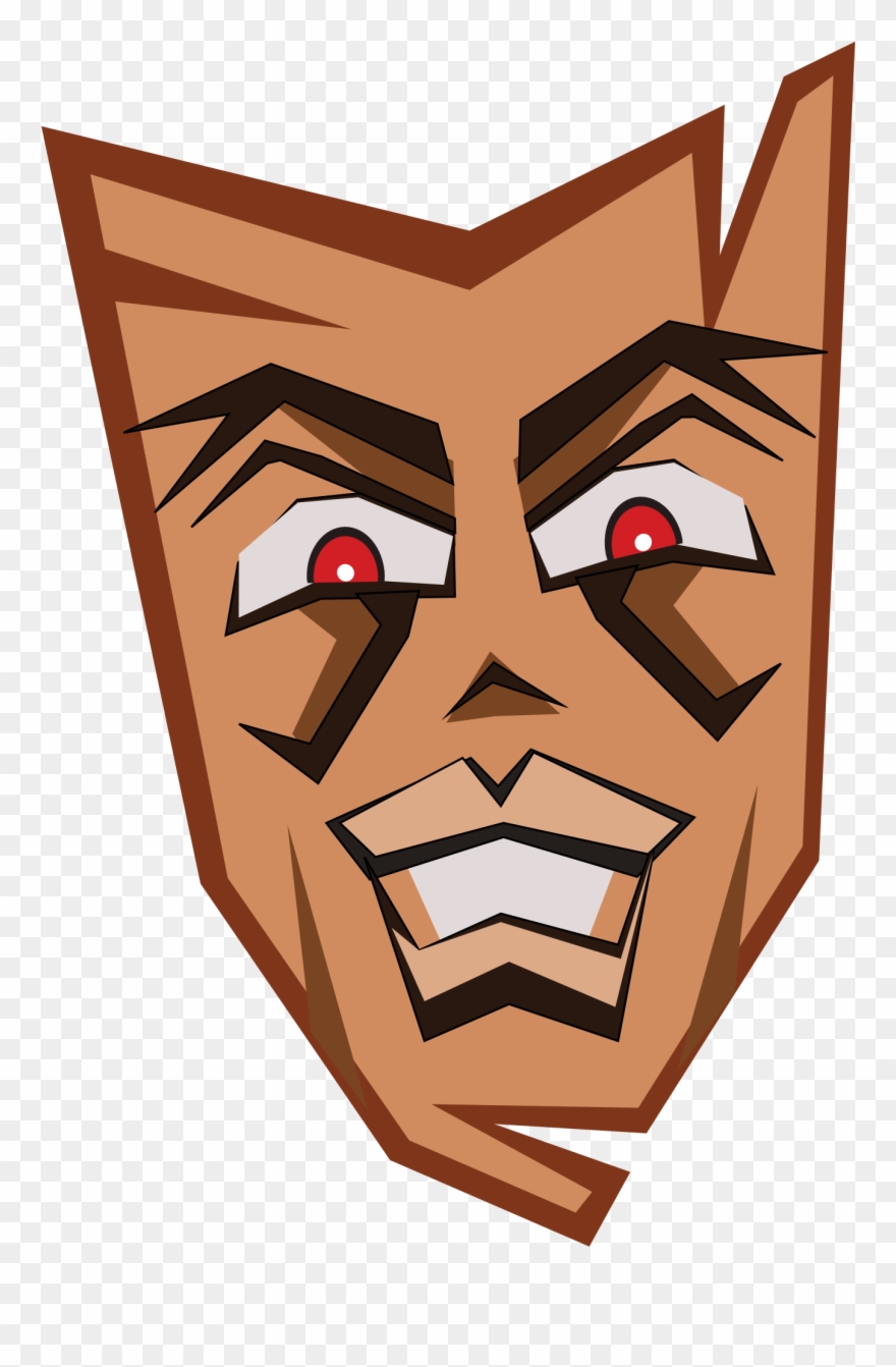 Abstract Tribal Mask 14 1969px 311 Clipart