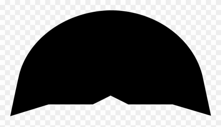 Chevron Mustache Icon Clipart