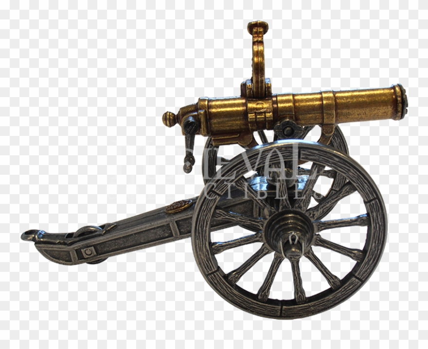 1861 Miniature Civil War Gatling Gun Clipart