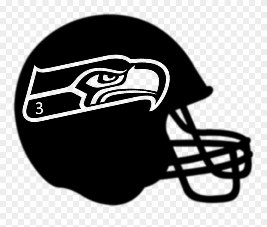 Seahawk Helmet Decal Clipart