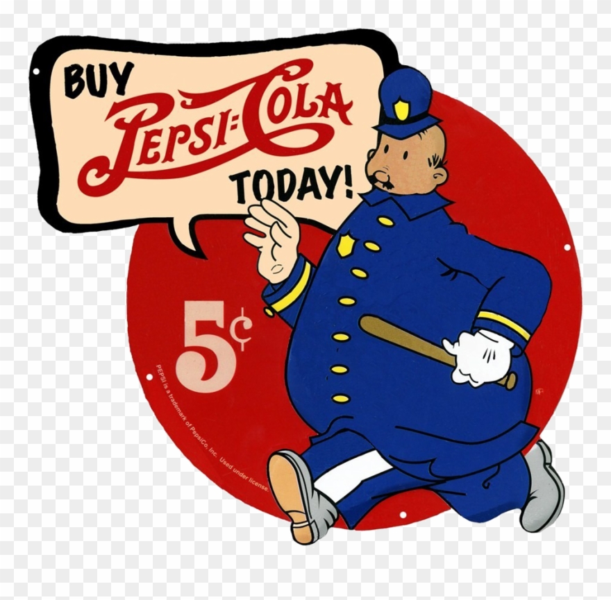 Vintage El Glamour De Anta&209o Publicidad Pepsi Cola Clipart