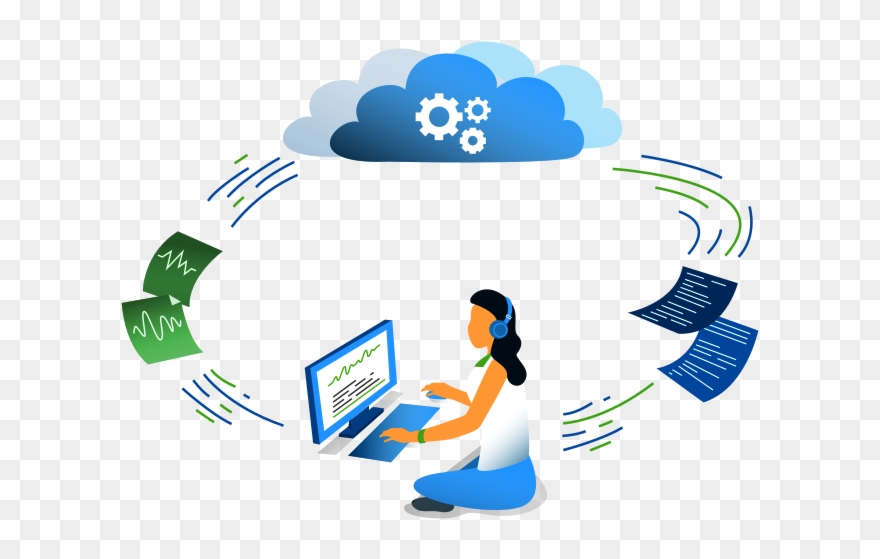 Transcribe Audio File Automatically With Speech Recognition Clipart