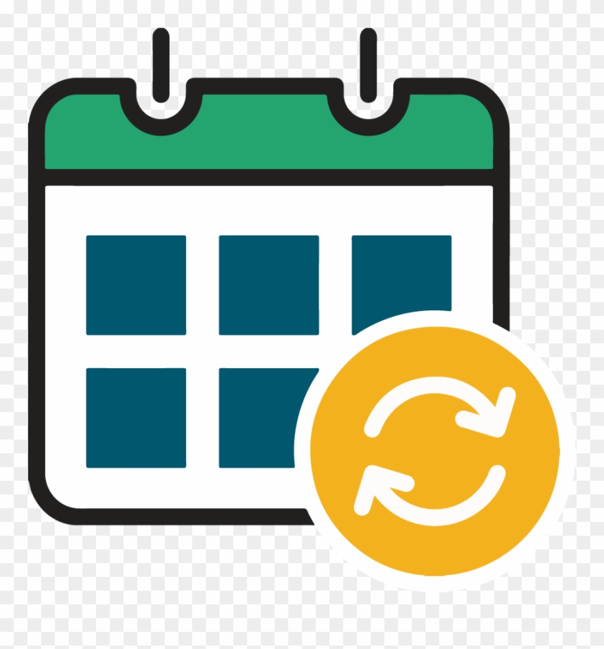 Automated Schedule Interface Clipart