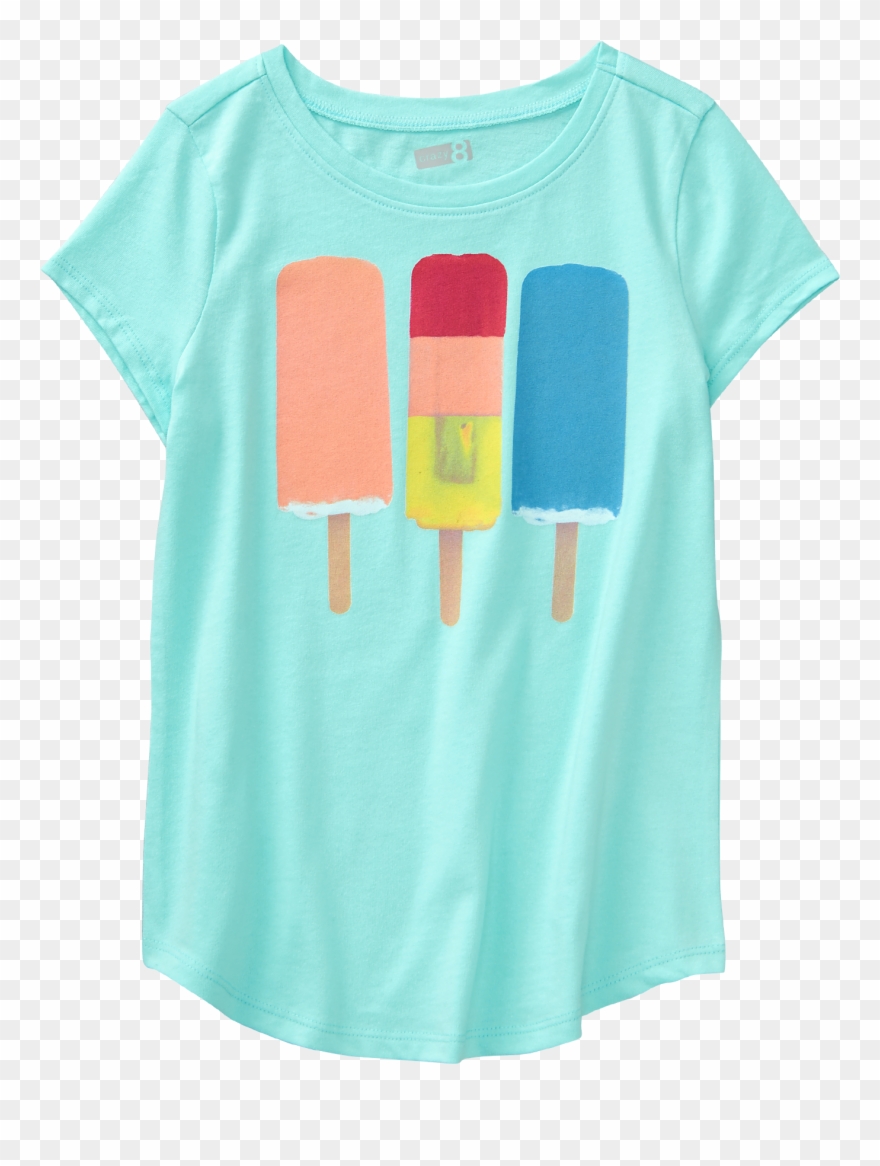 Girl's Popsicles Tee By Crazy 8 Tropical Blue By Crazy Clipart