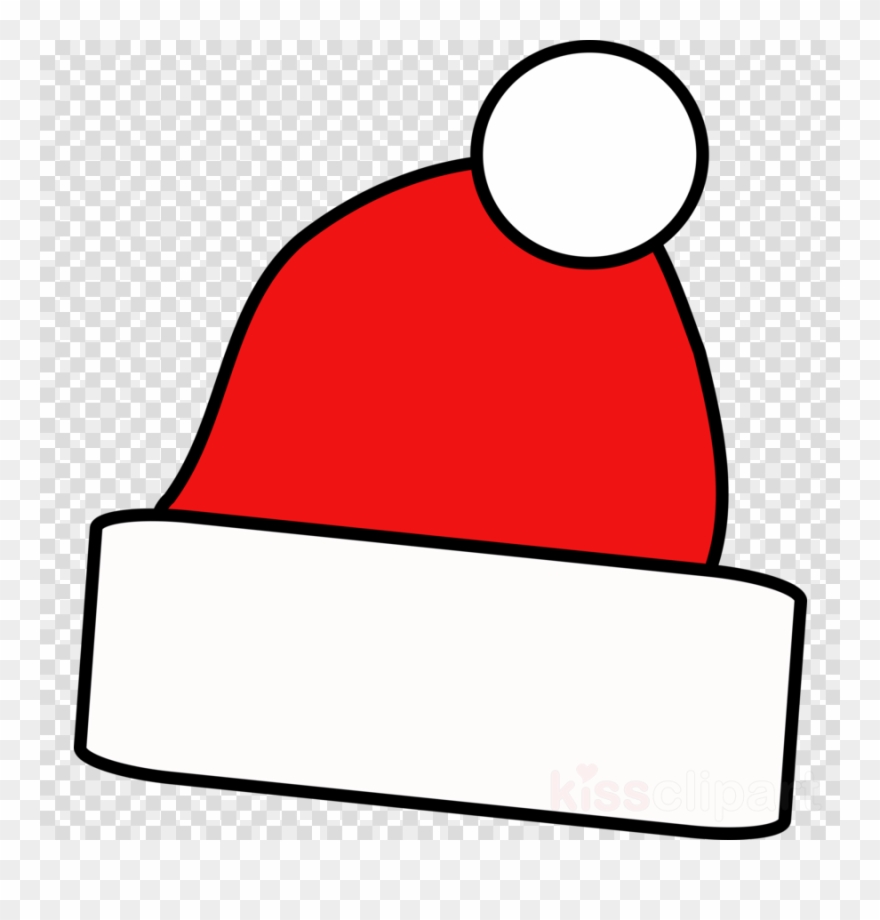 Christmas Cap Clipart Santa Claus Hat Clip Art - Png Download