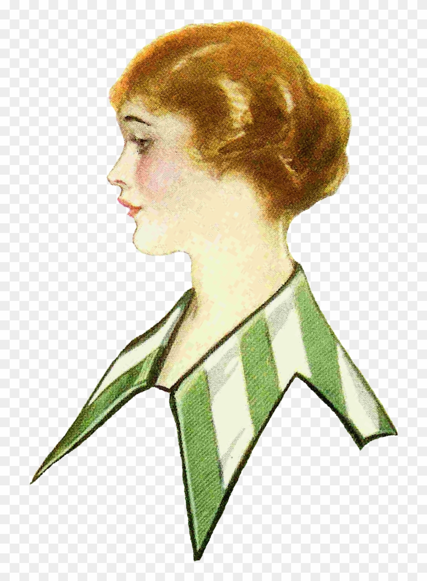 This Image Of Fashion Clip Art Is From A 1915 Clothes - Png Download