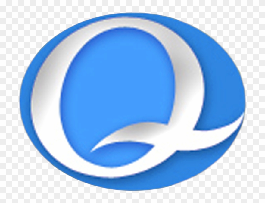 Q Sky Blue Logo 2007 Clipart