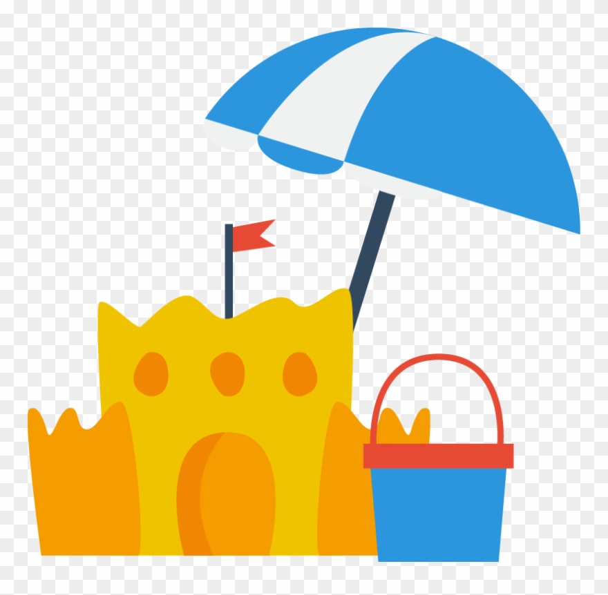 Clipart Beach Sandy Beach - Png Download