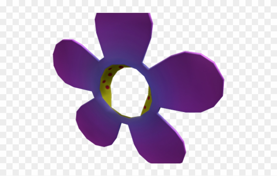 Purple Flower Clipart Flower Power - Png Download