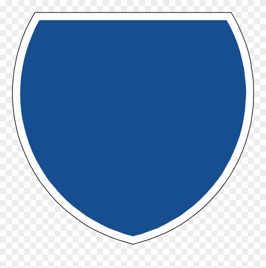 Australian State Route Blank Clipart
