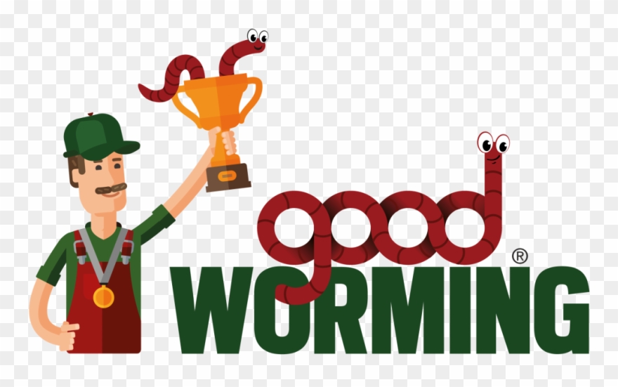 This Is A Logo For A Liquid Worm Fertilizer Brand Clipart