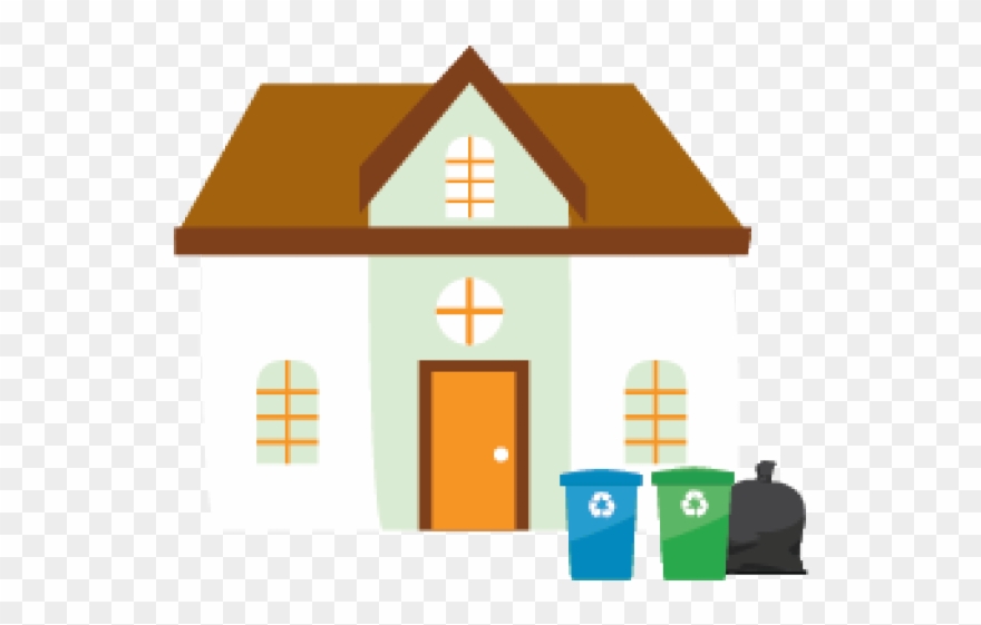 Home Clipart Garbage - Png Download