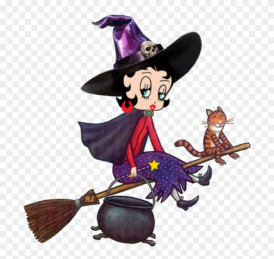 Betty Cute Witch Clipart