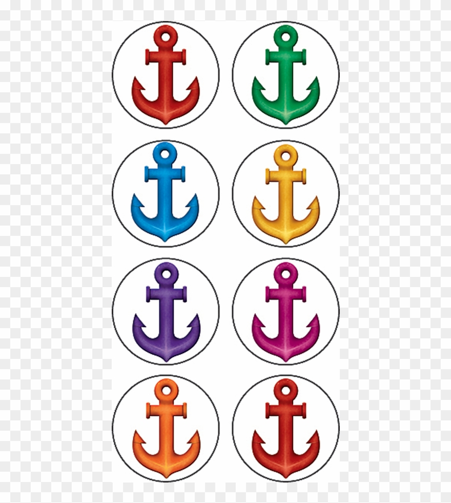 Anchors Mini Stickers Clipart