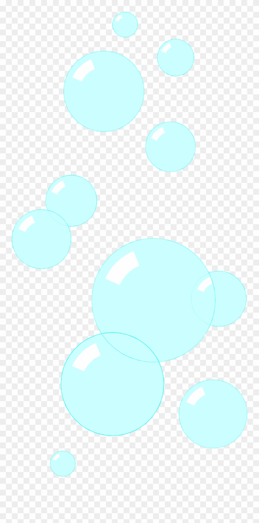 Bubbles Free Stock Photo Illustration Of Blue Clipart