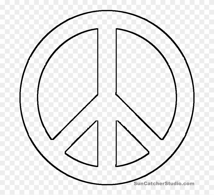 Peace Sign Pattern Scroll Saw Patterns Free, Wall Hangings, Clipart