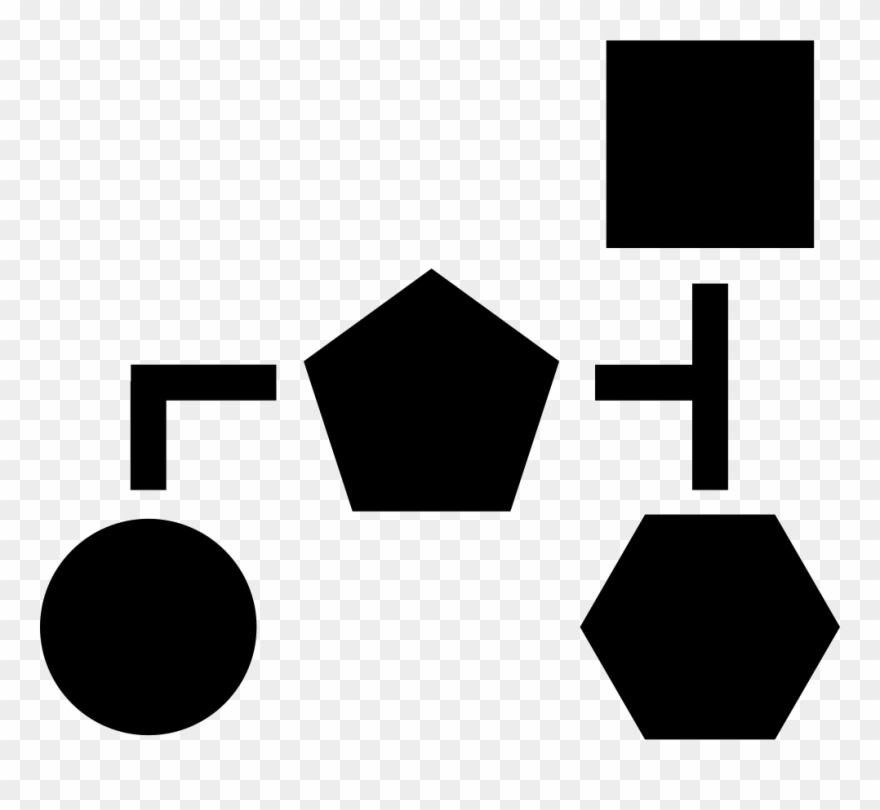 Block Scheme Of Black Clipart