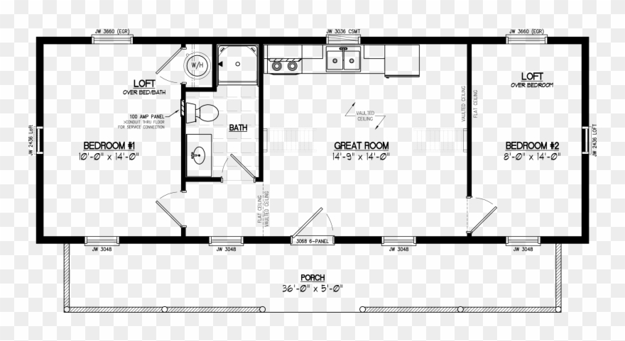 1100 Square Feet House Plans 2400 Square Foot Modular Clipart