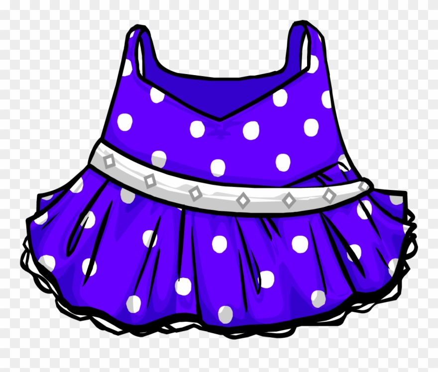 Image Polka Dress Png Clipart