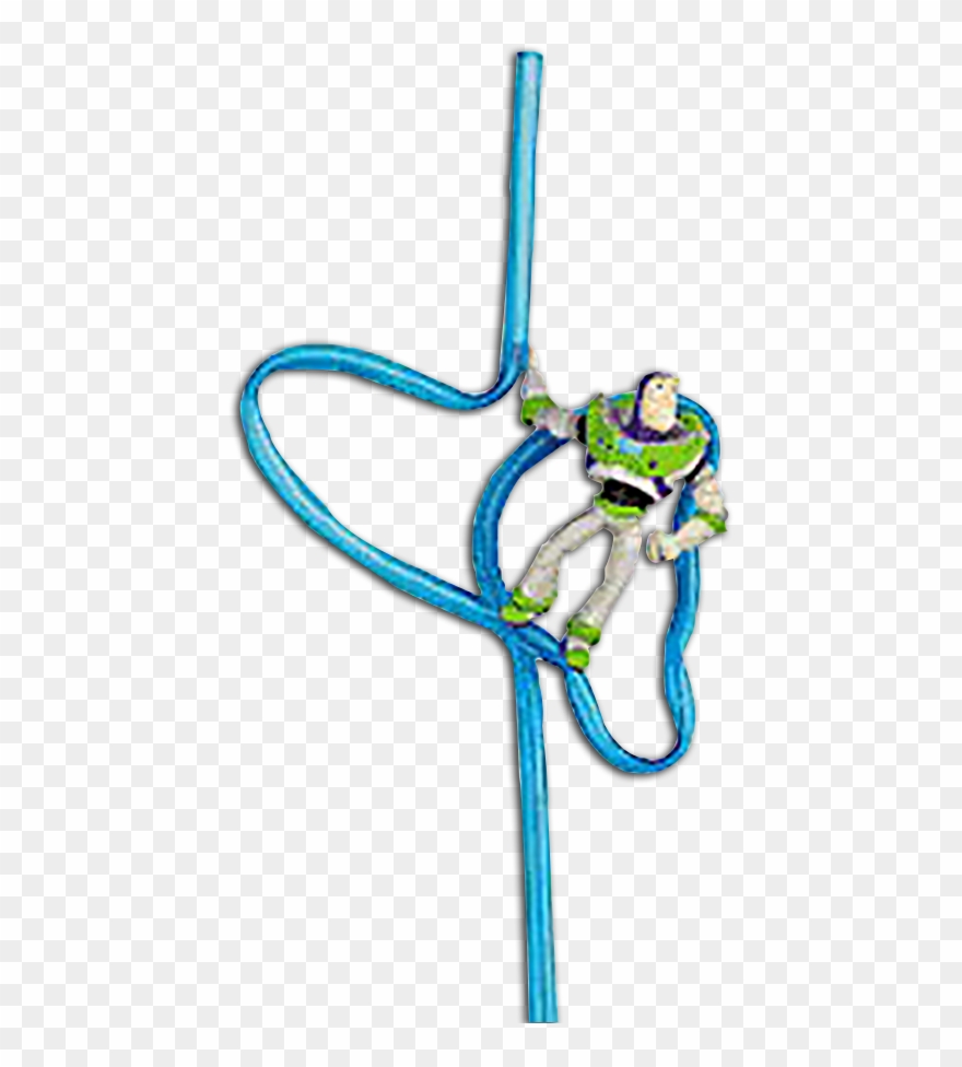 Disney Toy Story Buzz Silly Sipper Straw Clipart