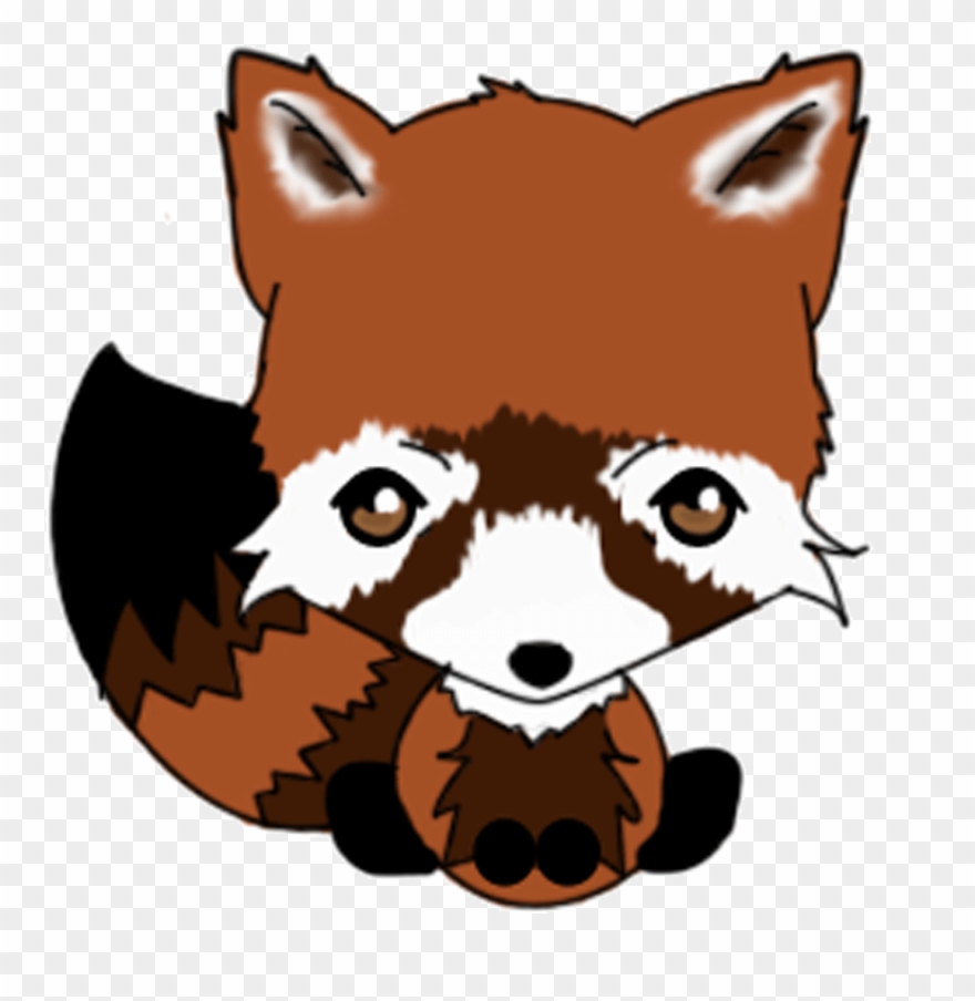 Red Panda Chibi Clipart