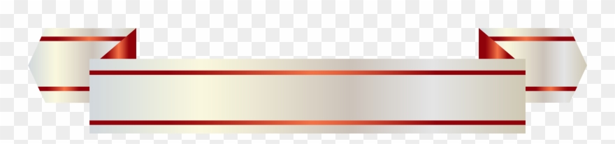 White And Red Banner Png Clipart Image Gallery Valentine's Transparent Png