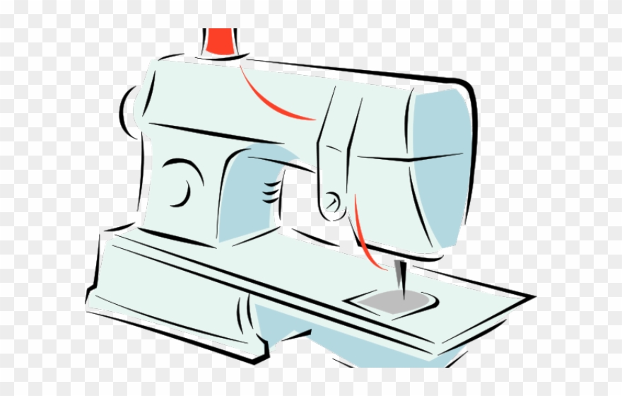 Sewing Machine Clipart Household Appliance - Png Download