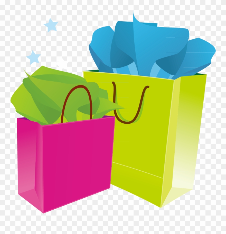 Shopping Bag Clip Art - Png Download