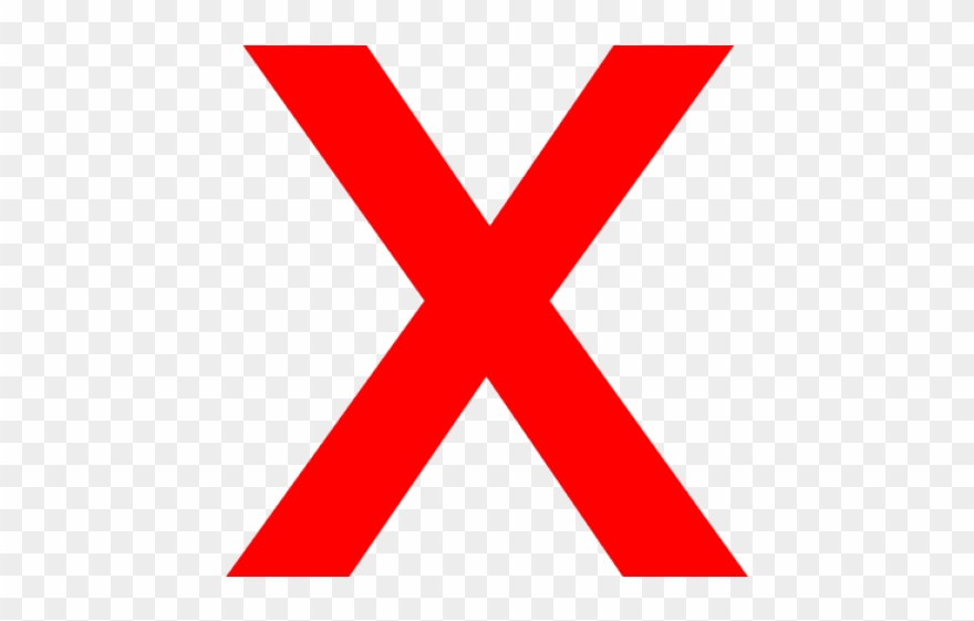 Red Cross Mark Clipart Big - Png Download