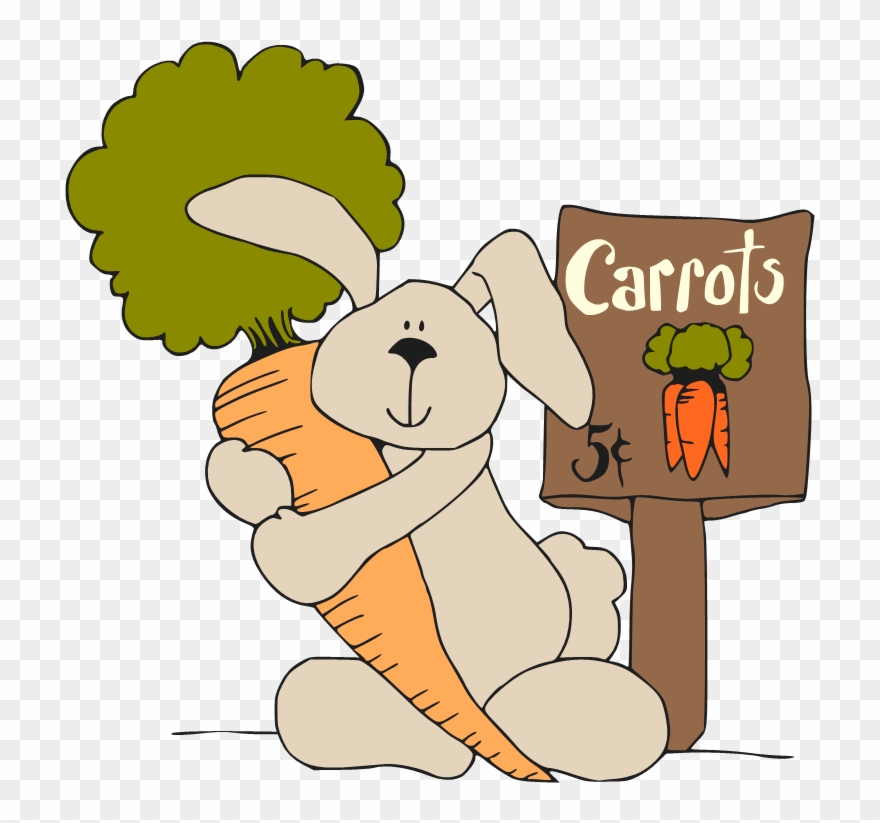 Night Vision Achieved Through Carrot Cake Of Course Clipart