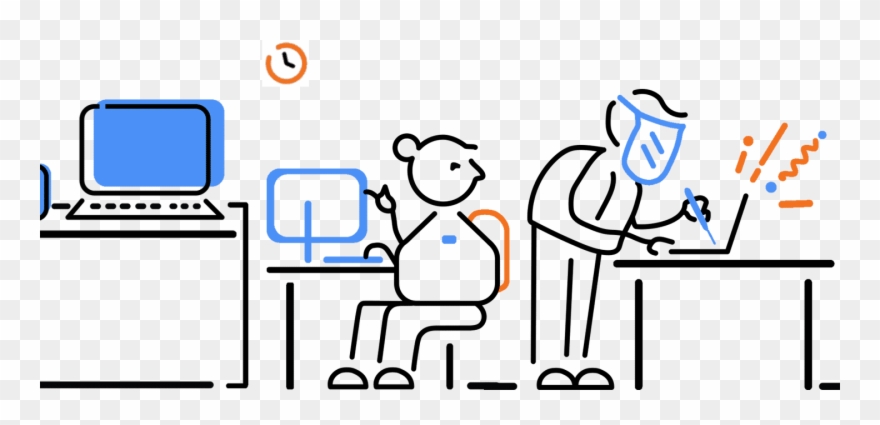 Computer Repair And Tech Support By Tech Experts Clipart