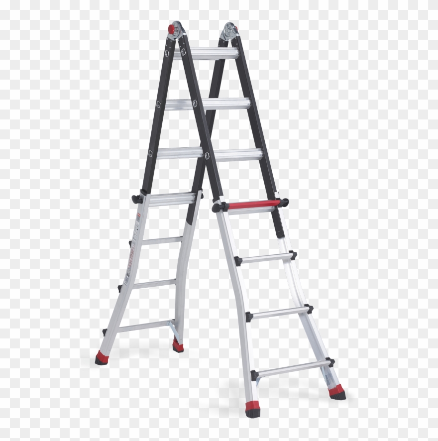 Altrex Varitrex Teleprof Vouwladder Telescopisch Clipart