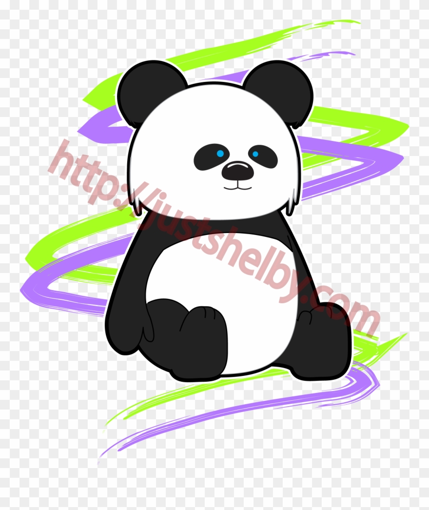 Check Out This Adorable Panda Bear Perfect For A Gift Clipart