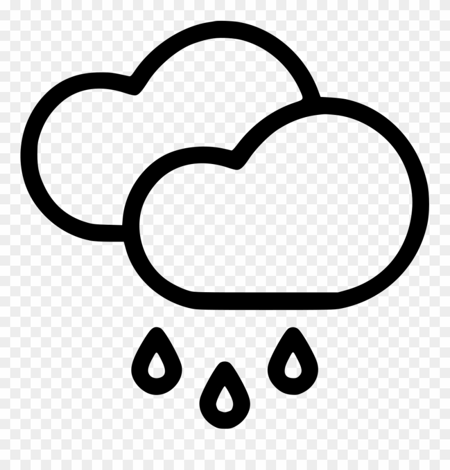 Image Download Clouds At Getdrawings Com - Clouds Rain Icon Clipart